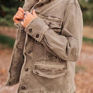 Free People Harley Utility Jacket, cocoa brown